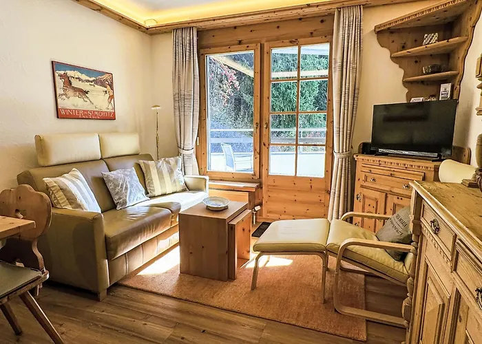 Appartement Chesa Alvetern 5 By Interhome Sils-Maria